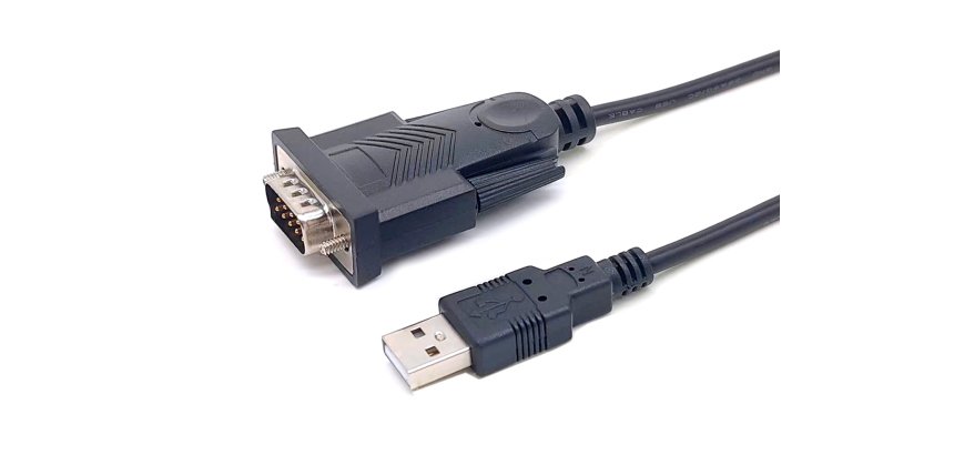 Equip USB-A to Serial (DB9) Cable, M/M 1.5m