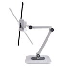 StarTech.com Support de Tablettes Réglable pour Bureau - Support Mural - Capacité 1kg - Support Universel Ergonomique et Articulé pour Tablettes - Support Tablette sur Pied Pivotant/Rotatif