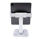 StarTech.com Support de Tablettes Réglable pour Bureau - Support Mural - Capacité 1kg - Support Universel Ergonomique et Articulé pour Tablettes - Support Tablette sur Pied Pivotant/Rotatif