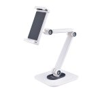 StarTech.com Support de Tablettes Réglable pour Bureau - Support Mural - Capacité 1kg - Support Universel Ergonomique et Articulé pour Tablettes - Support Tablette sur Pied Pivotant/Rotatif