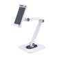 StarTech.com Support de Tablettes Réglable pour Bureau - Support Mural - Capacité 1kg - Support Universel Ergonomique et Articulé pour Tablettes - Support Tablette sur Pied Pivotant/Rotatif