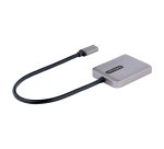 StarTech.com Hub USB-C MST à 2 ports - Adaptateur Multi-Moniteur USB Type-C vers 2x DisplayPort pour Ordinateur Portable - Dual-DP jusqu'à 4K 60Hz avec DP 1.4 Alt Mode & DSC - HDR - Câble de 30 cm - Windows Uniquement