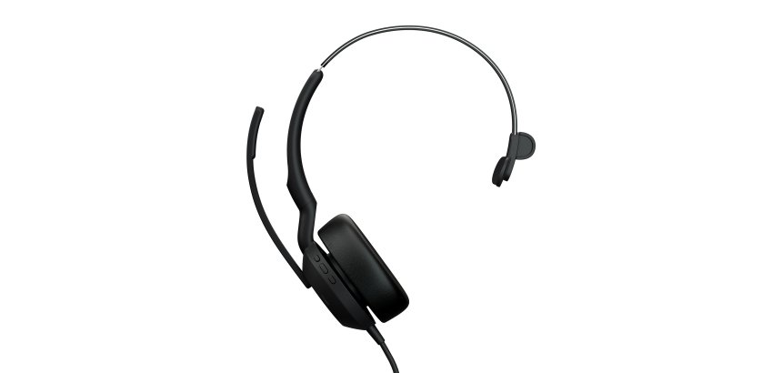 Jabra Evolve2 50 Casque Avec fil Arceau Bureau/Centre d'appels USB Type-A Noir
