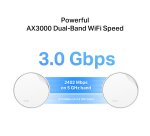 TP-Link AX3000 Whole Home Mesh Wi-Fi 6 Unit with PoE