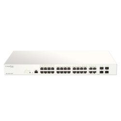 D-Link DBS-2000-28MP/E network switch Managed L2 Gigabit Ethernet (10/100/1000) Power over Ethernet (PoE) Grey