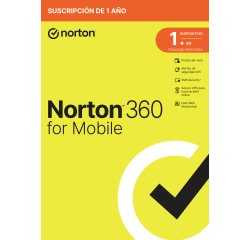 Norton 360 Mobile Seguridad de antivirus Base Portugués 1 licencia(s) 1 año(s)