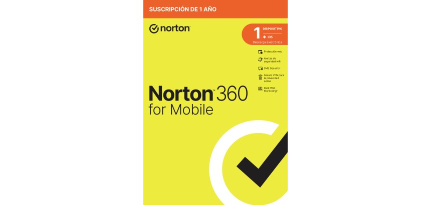 Norton 360 Mobile Seguridad de antivirus Base Portugués 1 licencia(s) 1 año(s)