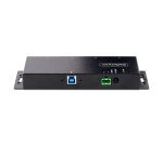 StarTech.com Hub USB 3.0 5Gbps à 4 Ports Industriel - Hub USB pour PC Portable avec Protection contre les Surtensions - Splitter USB 3.0 Montable sur Mur - Station de Charge USB à Verrouillage, Gros Calibre