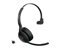 Jabra Evolve2 55 Casque Sans fil Arceau Bureau/Centre d'appels Bluetooth Noir