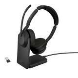 Jabra 25599-999-989 écouteur/casque Avec fil &sans fil Arceau Bureau/Centre d'appels Bluetooth Socle de chargement Noir