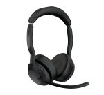 Jabra Evolve2 55 Auriculares Inalámbrico y alámbrico Diadema Oficina/Centro de llamadas Bluetooth Base de carga Negro