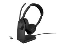 Jabra 25599-989-989 auricular y casco Auriculares Inalámbrico y alámbrico Diadema Oficina/Centro de llamadas Bluetooth Base de carga Negro