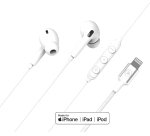 Oreillette et Kit mains-libres Force Play Force Play Kit piéton Intra Lightning Blanc