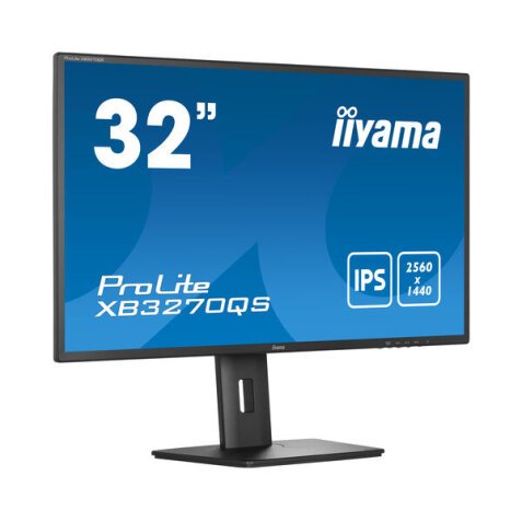 iiyama ProLite XB3270QS-B5 écran plat de PC 80 cm (31.5") 2560 x 1440 pixels Wide Quad HD LED Noir