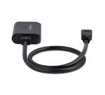 StarTech.com Répartiteur HDMI 2 Ports - Vidéo HDMI 2.0 4K 60Hz - Répartiteur HDMI 4K 1 Entrée 2 Sorties - Répartiteur 1x2 Affichage/Sortie HDMI, HDR/HDCP - Splitter avec Câble HDMI Intégré de 50 cm