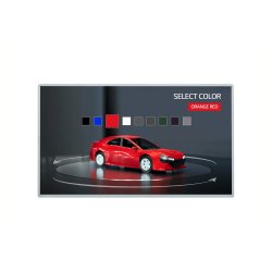 LG 27TNF3K-S visualizzatore di messaggi Pannello piatto per segnaletica digitale 68,6 cm (27") LED 300 cd/m² Full HD Argento Touch screen WebOS 16/7