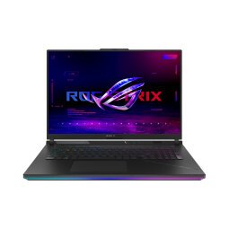 ASUS ROG Strix SCAR 18 G834JYR-N6090W Intel® Core™ i9 i9-14900HX Ordinateur portable 45,7 cm (18") WQXGA 64 Go DDR5-SDRAM 2 To SSD NVIDIA GeForce RTX 4090 Wi-Fi 6E (802.11ax) Windows 11 Home Noir