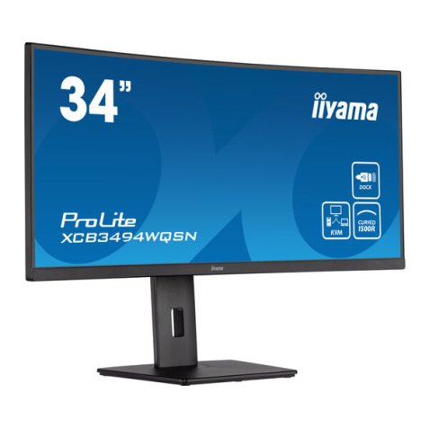 iiyama ProLite XCB3494WQSN-B5 LED display 86,4 cm (34") 3440 x 1440 Pixels UltraWide Quad HD Zwart