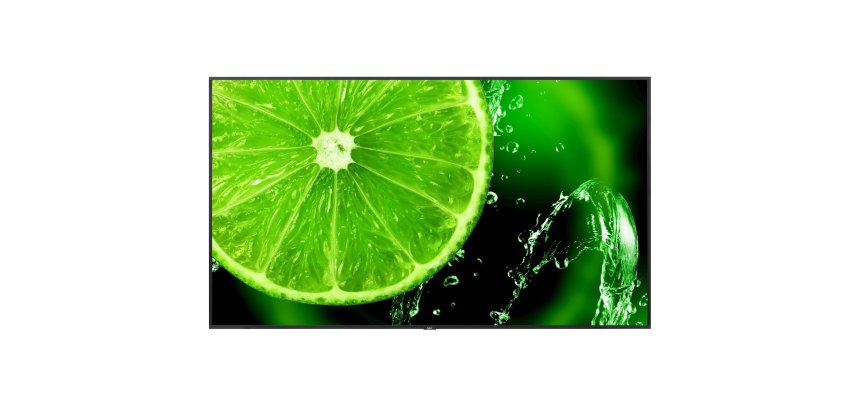 NEC MultiSync E868 Écran plat de signalisation numérique 2,17 m (85.6") LED 350 cd/m² 4K Ultra HD Noir 18/7