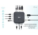 i-tec USB-C HDMI Dual DP Docking Station with Power Delivery 100 W + Universal Charger 100 W