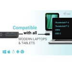 i-tec USB-C HDMI Dual DP Docking Station with Power Delivery 100 W + Universal Charger 100 W