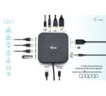 i-tec USB-C HDMI Dual DP Docking Station with Power Delivery 100 W + Universal Charger 100 W