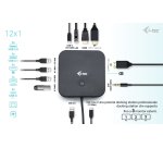 i-tec USB-C HDMI Dual DP Docking Station with Power Delivery 100 W + Universal Charger 100 W
