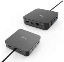i-tec USB-C HDMI Dual DP Docking Station with Power Delivery 100 W