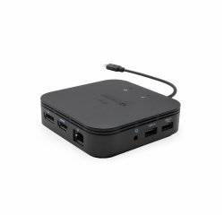 i-tec Thunderbolt 3 Travel Dock Dual 4K Display with Power Delivery 60W + Universal Charger 77 W