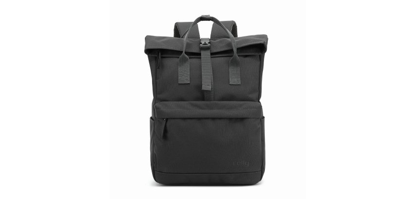 Celly VENTUREPACKBK backpack Travel backpack Black PU leather, Polyester