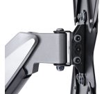 Soporte VESA de Pared para TV de 23 a 55 Pulgadas - Soporte Mural VESA - Ajustable con Movimiento Total - Brazo Colgador para Televisor - 30kg - Inclinación - Giro