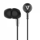 V7 HA200 auricular y casco Auriculares Alámbrico Dentro de oído Música Negro