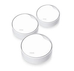 TP-Link DECO X50-PoE(3-PACK) Dual-band (2.4 GHz / 5 GHz) Wi-Fi 6 (802.11ax) Wit 2 Intern