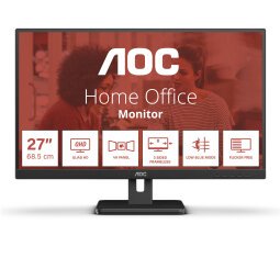 AOC E3 Q27E3UAM Monitor PC 68,6 cm (27") 2560 x 1440 Pixel Quad HD Nero