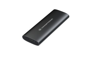 Conceptronic StreamVault DANTE04B caja para disco duro externo Caja externa para unidad de estado sólido (SSD) Negro M.2