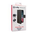 Celly Wally custodia per cellulare 16,8 cm (6.6") Custodia flip a libro Nero