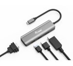 Equip Adattatore da USB-C a HDMI/DisplayPort/VGA/USB