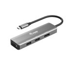 Equip Adattatore da USB-C a HDMI/DisplayPort/VGA/USB