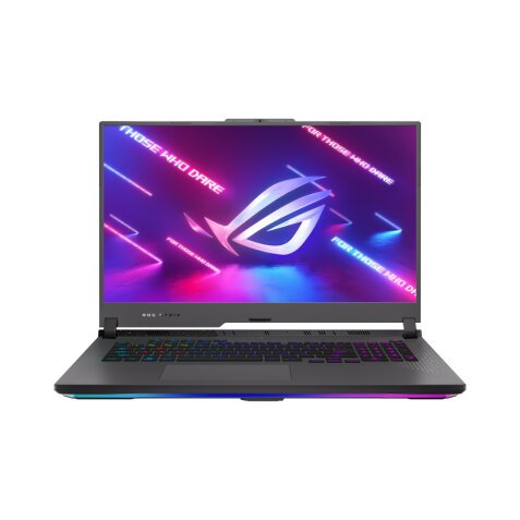 ASUS ROG Strix G17 G713PI-HX049W AMD Ryzen™ 9 7845HX Computer portatile 43,9 cm (17.3") Full HD 16 GB DDR5-SDRAM 1 TB SSD NVIDIA GeForce RTX 4070 Wi-Fi 6E (802.11ax) Windows 11 Home Grigio