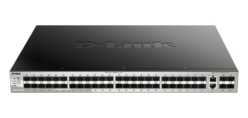 D-Link DGS-3130-54S/E switch Gestionado L3 10G Ethernet (100/1000/10000) Gris