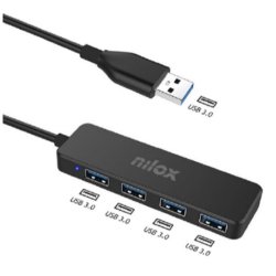 Nilox HUB USB 4 PORTE USB 3.0 0 Mbit/s
