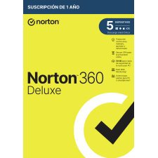 NortonLifeLock 360 Deluxe Seguridad de antivirus Base Español 1 licencia(s) 1 año(s)
