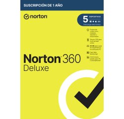 Norton 360 Deluxe Seguridad de antivirus Base Español 1 licencia(s) 1 año(s)