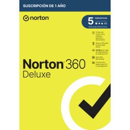 Norton 360 Deluxe Seguridad de antivirus Base Español 1 licencia(s) 1 año(s)