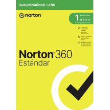 NortonLifeLock 360 Standard Seguridad de antivirus Base Español 1 licencia(s) 1 año(s)