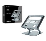 Conceptronic THANA10G Foldable Laptop Stand, Adjustable Height