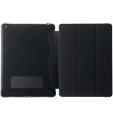 OtterBox Coque React Folio pour iPad 8th/9th gen, Antichoc, anti-chute, étui folio de protection fin, testé selon les normes militaires, Noir