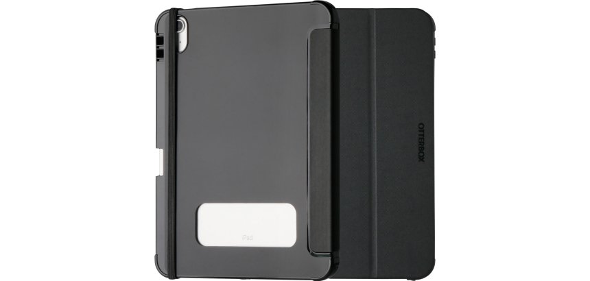 OtterBox React Folio Series pour Apple iPad (A16/10th gen), noir - produits livrés sans emballage