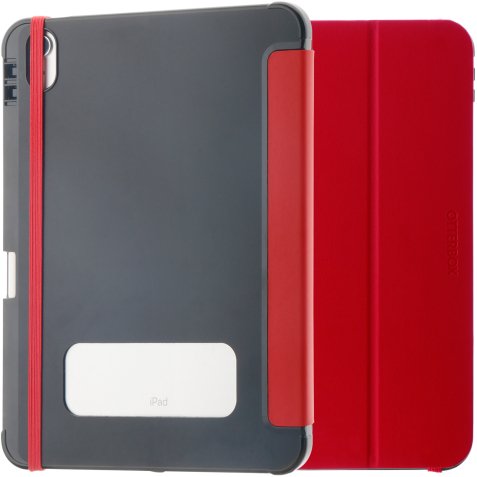 OtterBox React Folio Series pour Apple iPad (A16/10th gen), Red - produits livrés sans emballage