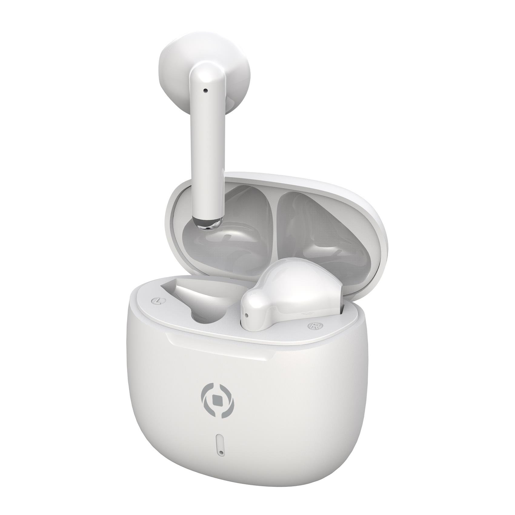 Celly BUZ2 Headset True Wireless Stereo (TWS) In-ear Calls/Music USB Type-C Bluetooth White